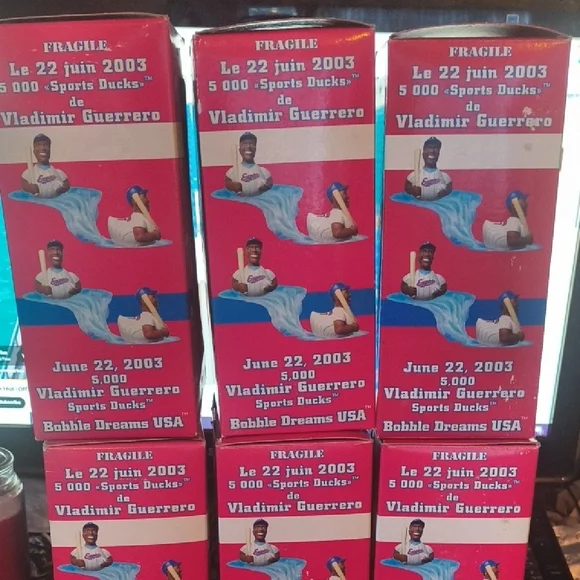 6 Vintage Limited Edition Montreal Expos Bobbleheads Numbered Stadium Give-A-Way - Picture 6 of 12